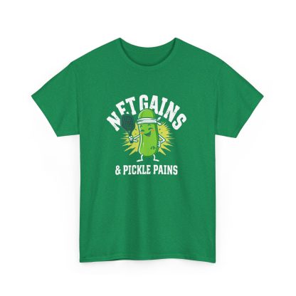 Net Gains & Pickle Pains Pickleball T-Shirt - Image 16