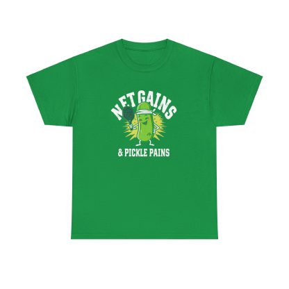 Net Gains & Pickle Pains Pickleball T-Shirt - Image 10